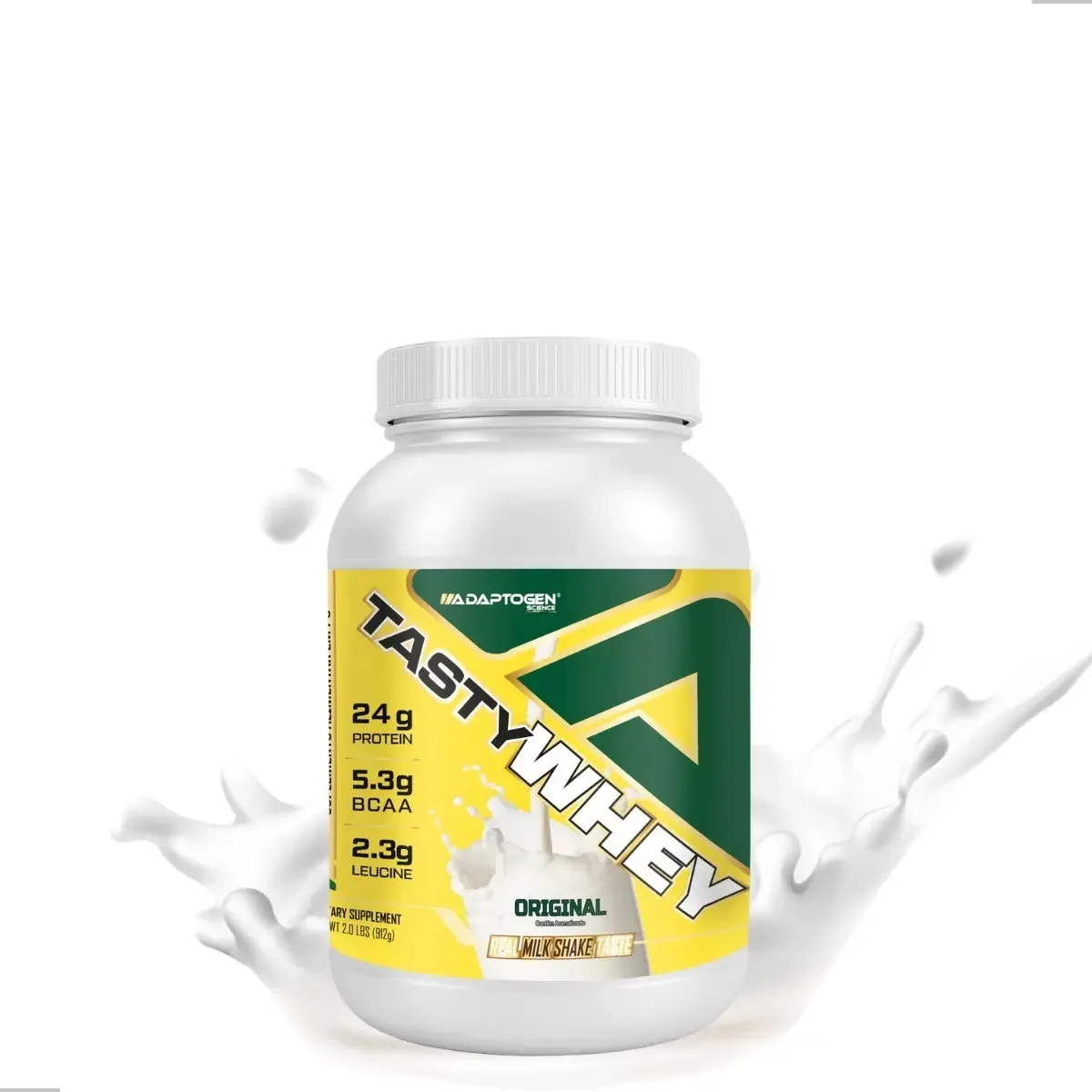 Suplemento em pó Tasty Whey Adaptogen Science proteínas sabor clásico 900g