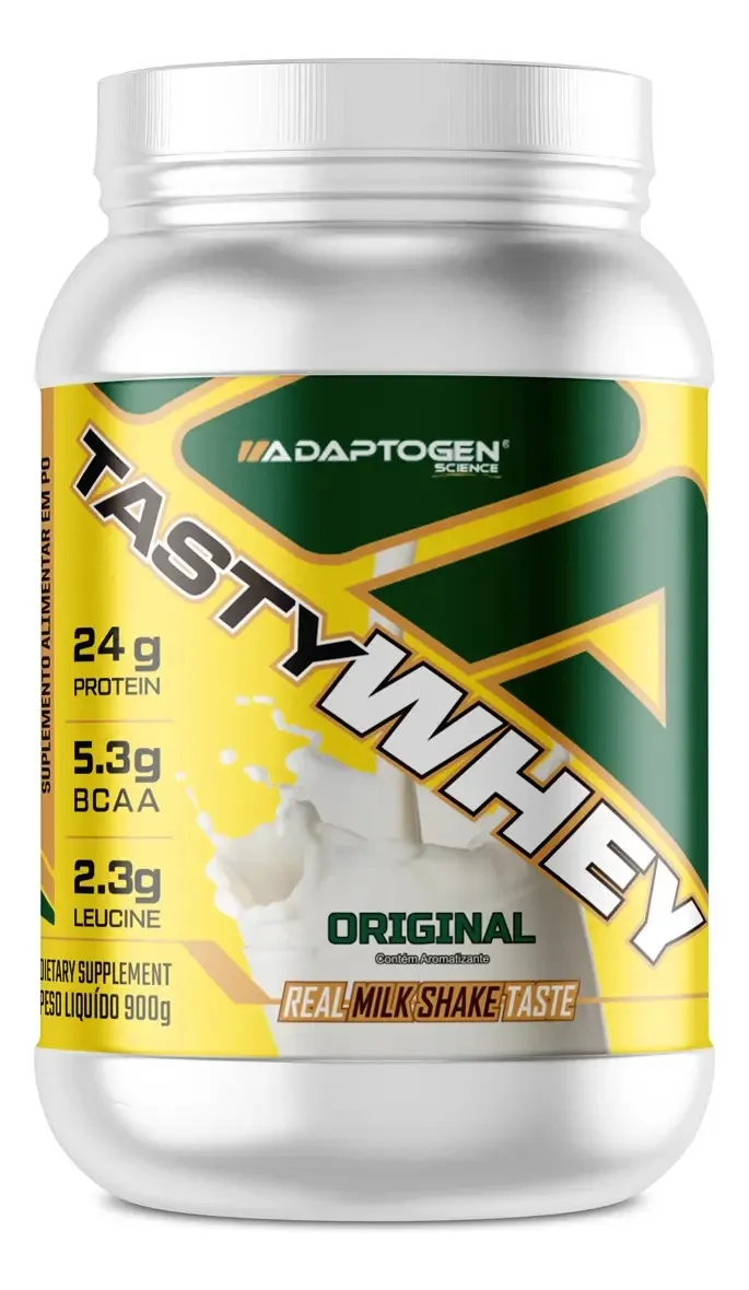 Suplemento em pó Tasty Whey Adaptogen Science proteínas sabor clásico 900g