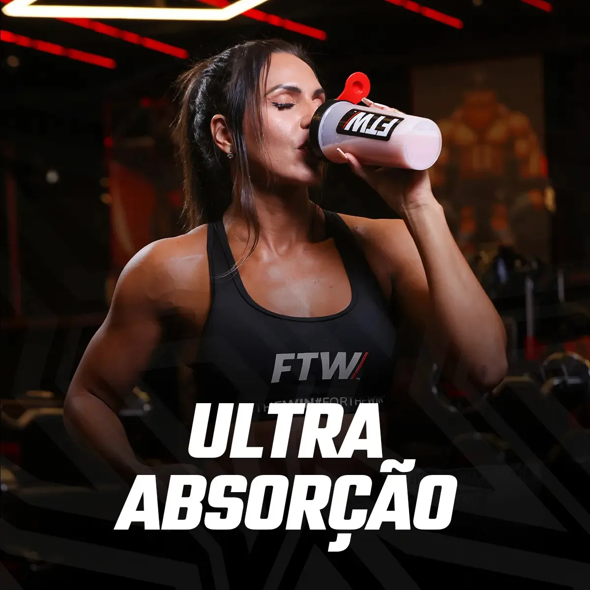 Whey Ultra Protein Pote 900g Sabor Baunilha FTW