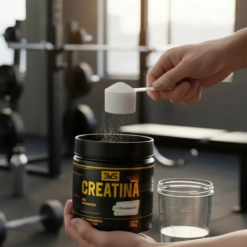 Creatina Creapure® 150g - 100% Pura e Produzida com Matéria-prima Alemã - 3VS Nutrition