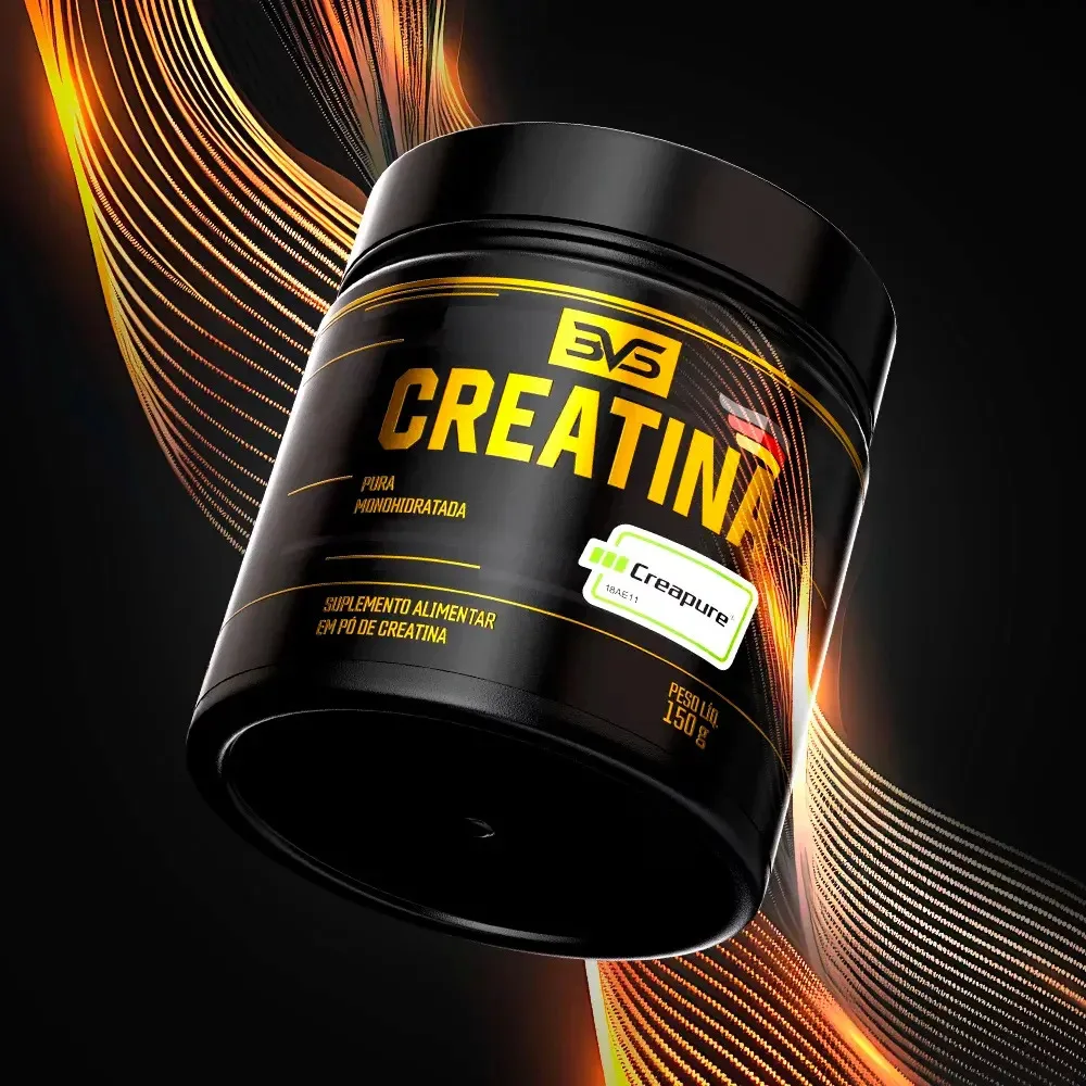Creatina Creapure® 150g - 100% Pura e Produzida com Matéria-prima Alemã - 3VS Nutrition