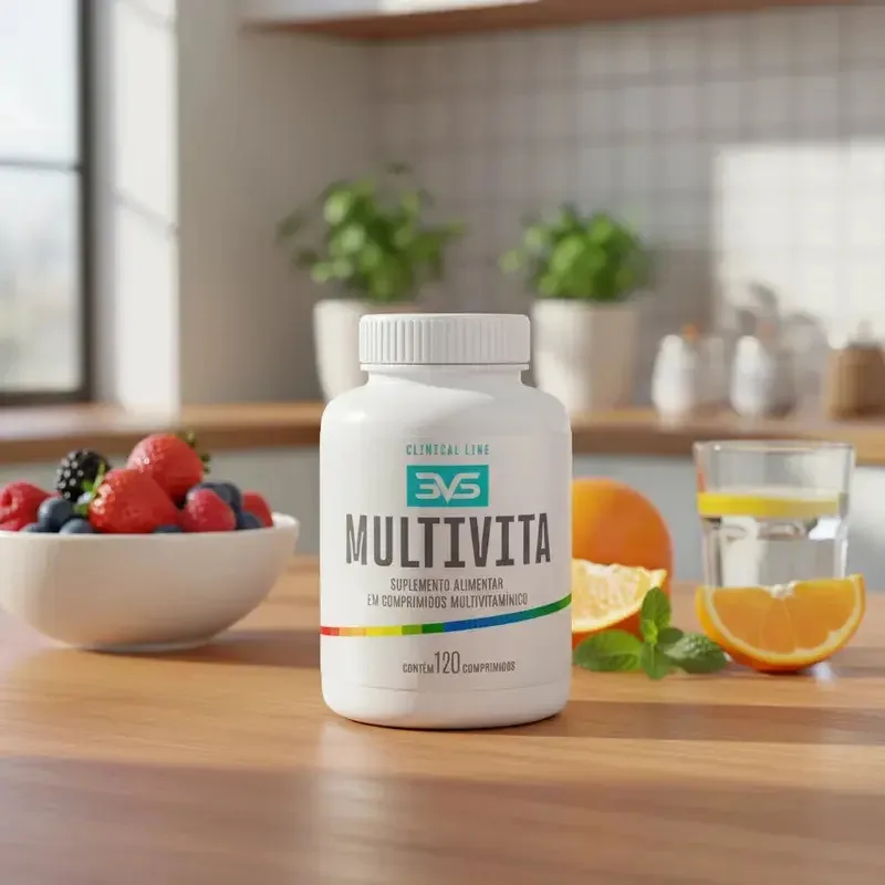 Multivitaminico de A a Zinco - Polivitamínico Com Fórmula Avançada E Concentrada - 120 doses