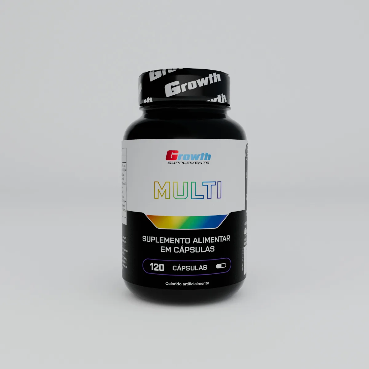 Multivitamínico 120 Cáps. Growth Supplements - Sabor Neutro (Nova Fórmula)