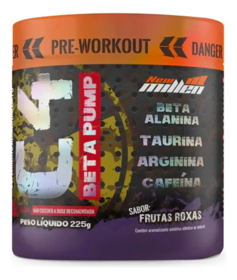 Suplemento Pré Treino C4 New 225g Para Crescer Mais Rápido Sabor Frutas Roxas
