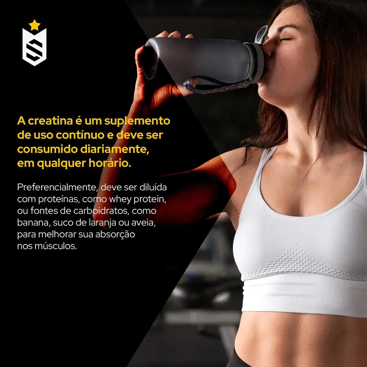Creatina Monohidratada 500g Soldiers Nutrition 100% Pura Importada Alta Performance Músculo Treino