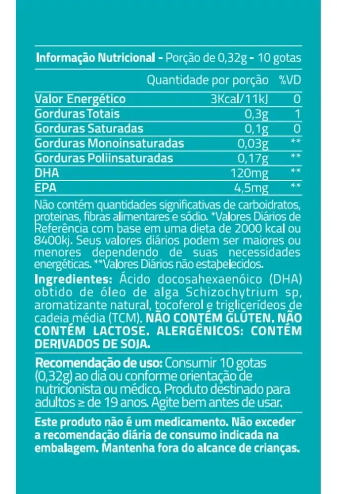 Multivitamínico Dha Liquido 30 ml True Source Sabor Laranja
